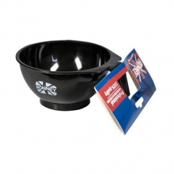 RONNEY Professional Hairdressing Accessories - Tinting bowl with rubber - Miska do farby z gumą CZARNA 450 ML (RA 00167)  PRO pr